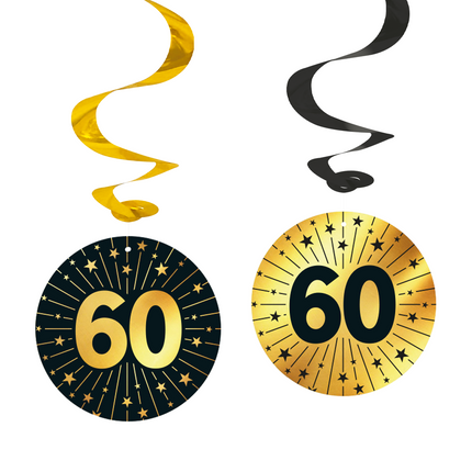 4 swirls 60 jaar Golden Celebrations