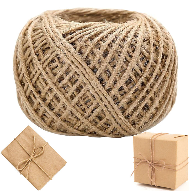 Jutekoord – 30 m – natuurlijke bruine jute