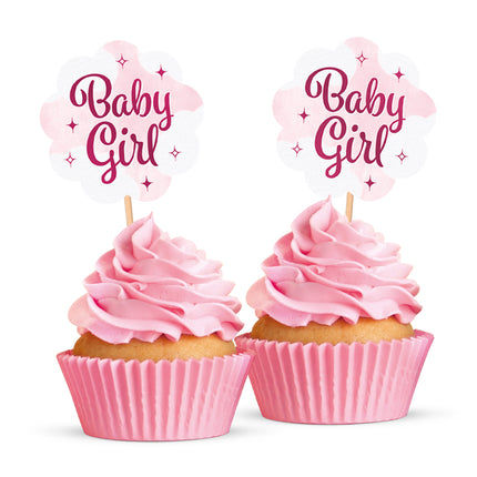 12 prikkers Baby Girl