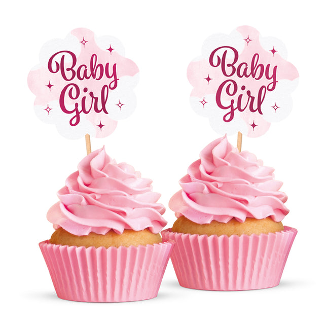 12 prikkers Baby Girl