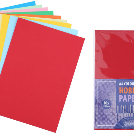 Hobby papier A4 – gekleurd