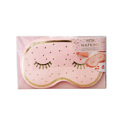 Ginger Ray servetten slaapmasker 16 stuks