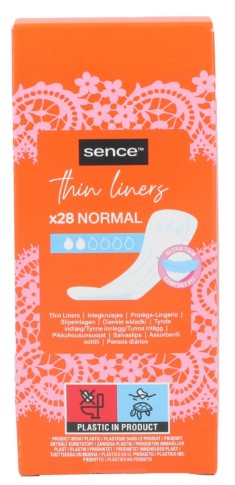Sence Inlegkruisjes Normal Ultra Thin - 28 stuks