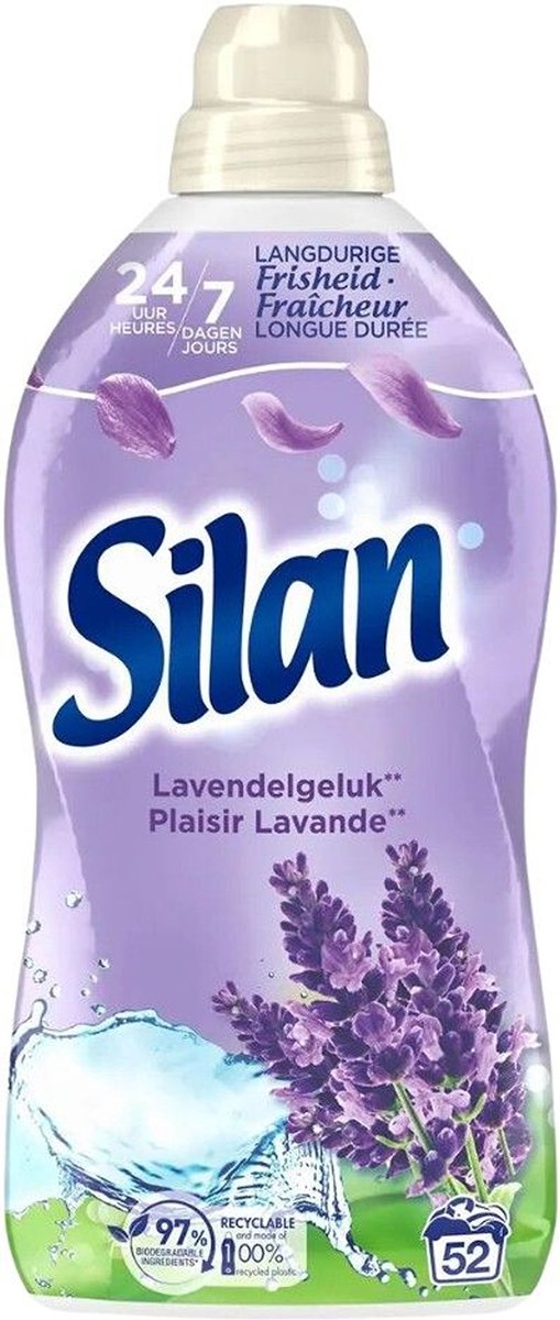 Silan Wasverzachter Classic Purple – 52 wasbeurten