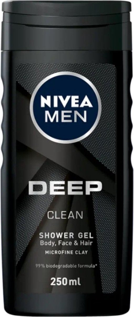 Nivea Men Douchegel Deep Clean – 250 ml