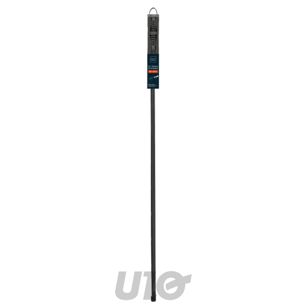 Uitschuifbare gordijnroede 19 mm 120–210 cm Sablis zwart