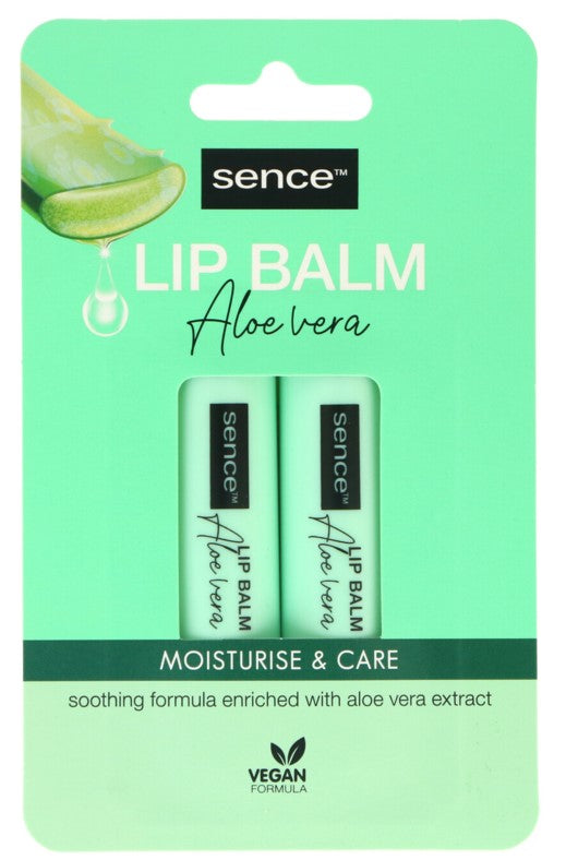 Sence Lippenbalsem Aloë Vera 2 x 4,3 g