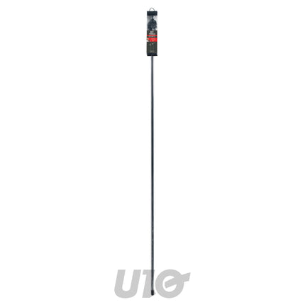 Uitschuifbare gordijnroede 19 mm 210-380 cm Tropi zwart/zilver