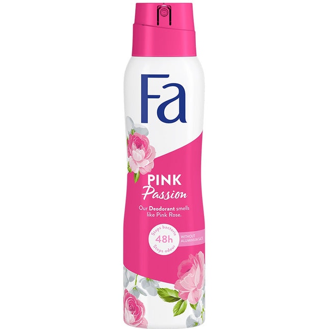 Fa Deodorant Spray Pink Passion Pink Rose – 150 ml
