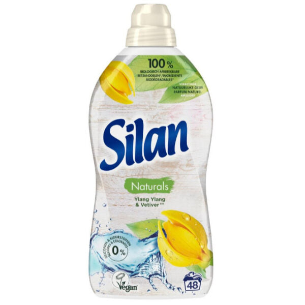 Silan Naturals Wasverzachter Ylang Ylang & Vetiver – 48 wasbeurten