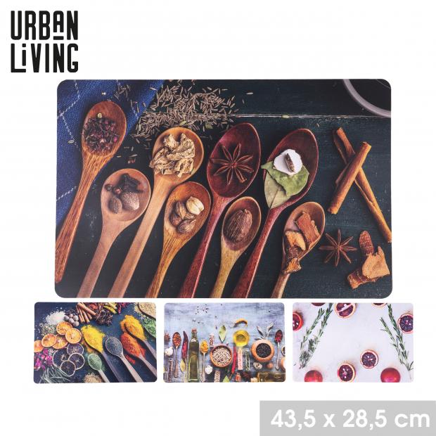 Design placemats Epices - 4 decors