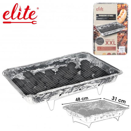 Wegwerp barbecue 48×31×6 cm
