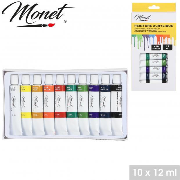 Artiste acrylverf - 10 tubes