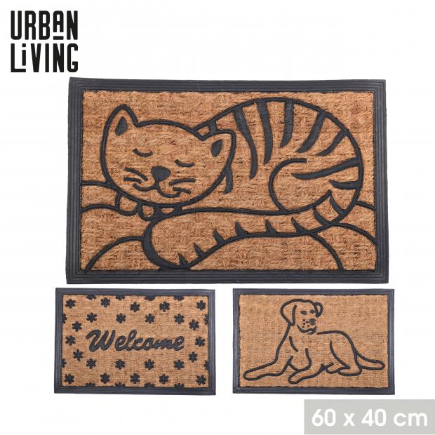Deurmat dieren en welcome assorti