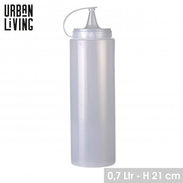 Sausfles transparant 700 ml
