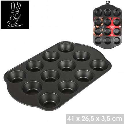Muffinbakvorm Le Four – 12 vakken