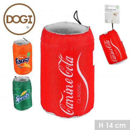 Hondenspeeltje soda blikje