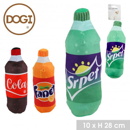 Hondenspeeltje soda fles