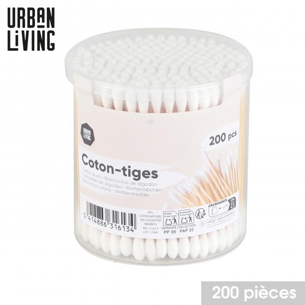 Bamboe wattenstaafjes 200 stuks