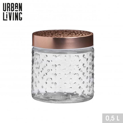 Rose Gold Baroque bewaarpot 500 ml
