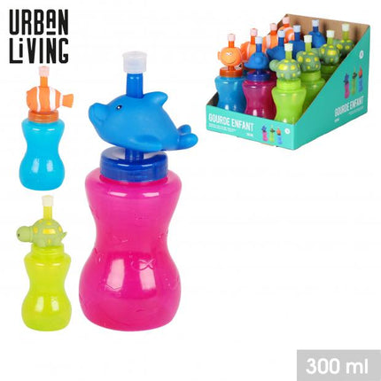 Kinderdrinkfles 300 ml – 3 designs