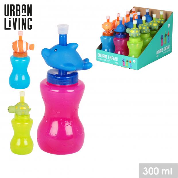 Kinderdrinkfles 300 ml – 3 designs