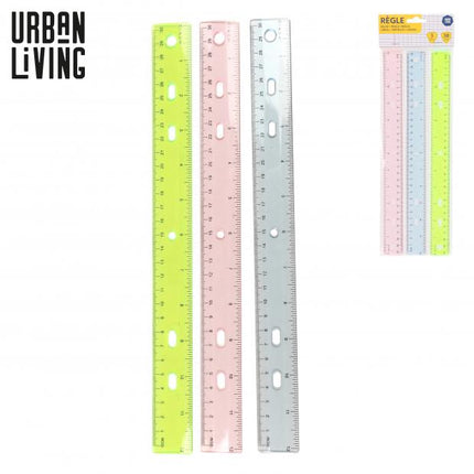 Papeterie latten 30 cm - 3 stuks