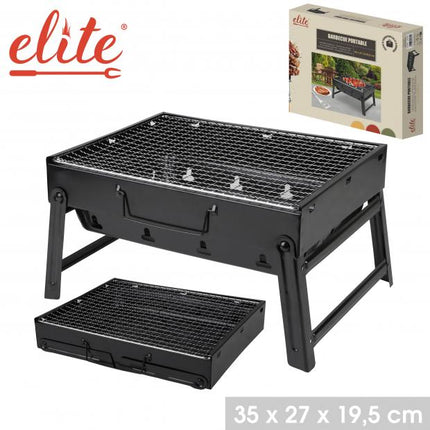 Draagbare barbecue 35×27×19,5 cm
