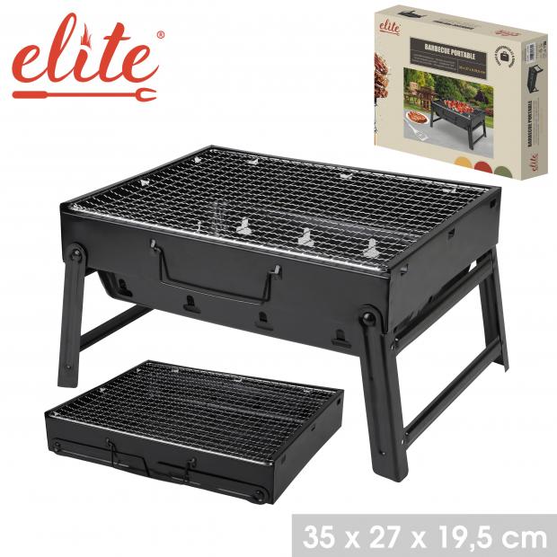 Draagbare barbecue 35×27×19,5 cm