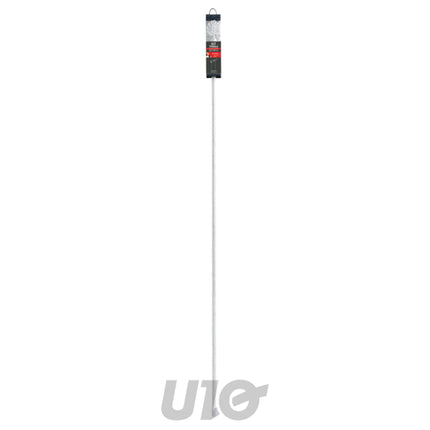 Uitschuifbare gordijnroede 19 mm 210-380 cm Tropi wit/goud