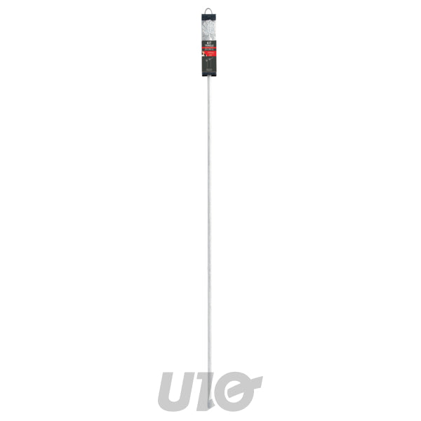 Uitschuifbare gordijnroede 19 mm 210-380 cm Tropi wit/goud