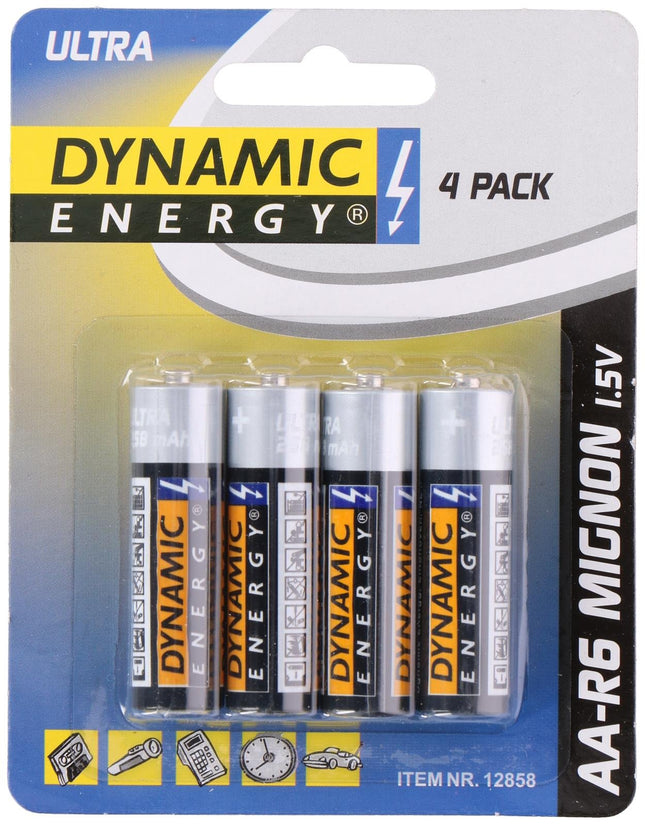 DYNAMIC ENERGY AA R6 Batterij 1.5V 258mAh