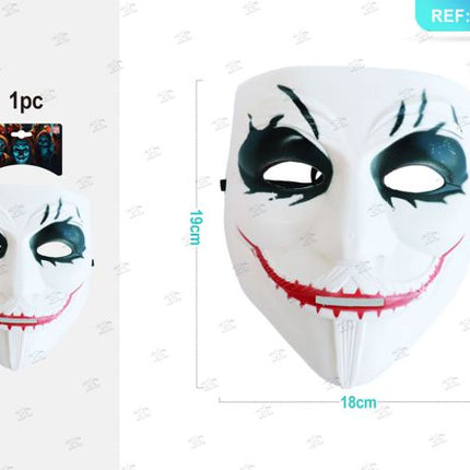 Masker kunststof halloween 1st.