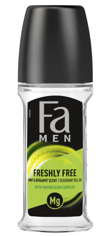 Fa Men Mint & Bergamot Deodorant Roller 50 ml