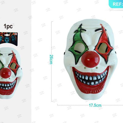 Masker kunststof halloween 1st.