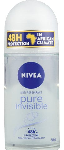 Nivea Pure Invisible Deodorant Roller 50 ml