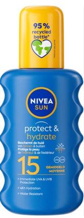 Nivea Sun zonnebrandspray SPF15 Protect & Hydrate 200 ml