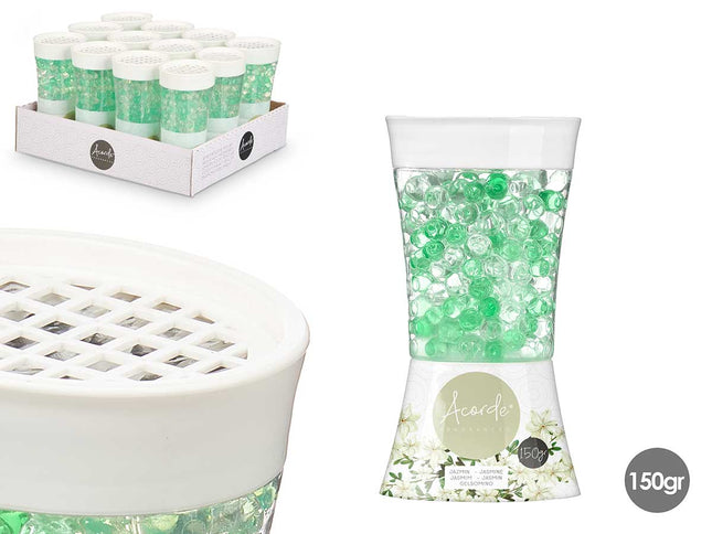 Luchtverfrisser gelbal 150 g – Jasmijn