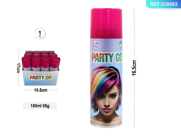 Uitwasbare kleurengel roze, 150ml / 85g, 1 st.