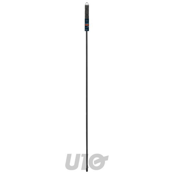Uitschuifbare gordijnroede 19 mm 210-380 cm Arabesque zwart