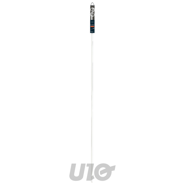 Uitschuifbare gordijnroede 19 mm 210-380 cm Arabesque wit