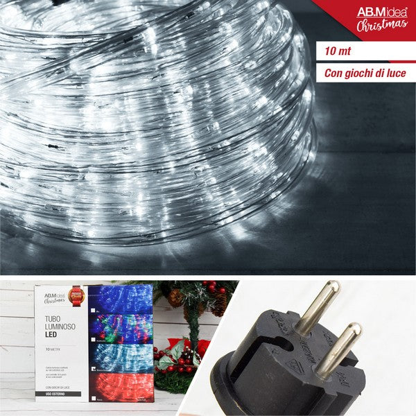 LED Lichtbuis 10 m – Wit lichtspel