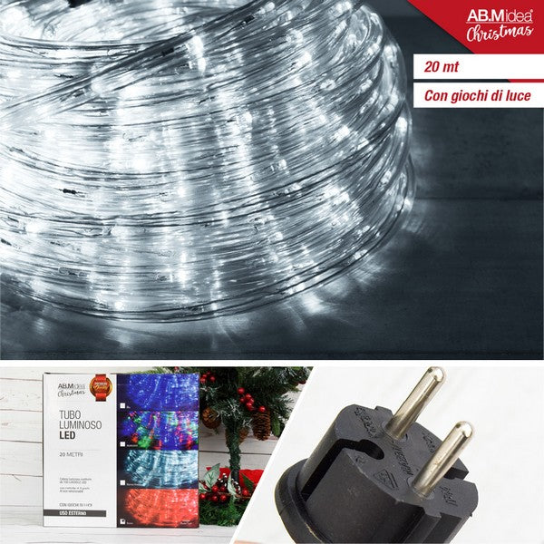 LED Lichtbuis 20 m – Wit lichtspel