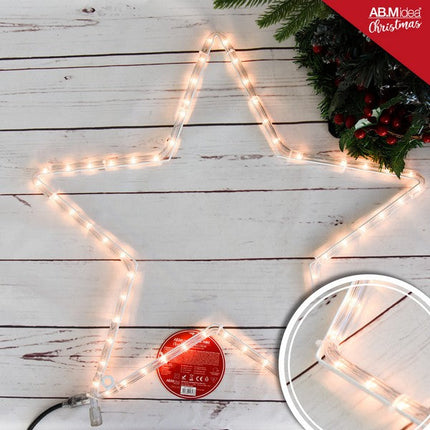 Lichtgevende Sterbuis – Warm Wit