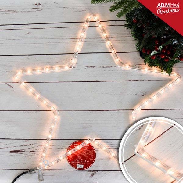 Lichtgevende Sterbuis – Warm Wit