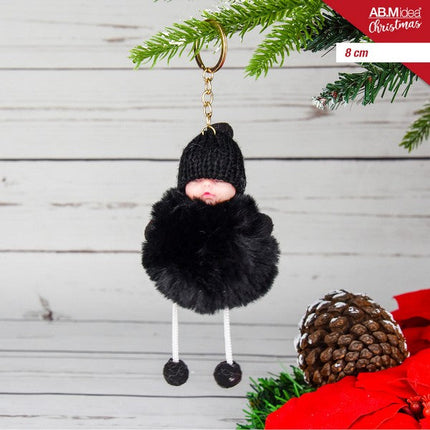 Kinderbontjas 8 cm Zwart