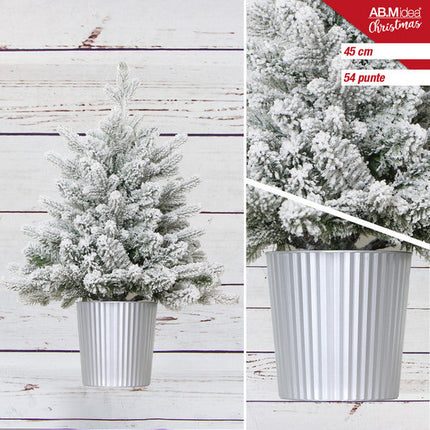 Kunststof Sneeuwboom 45 cm – 54 punten