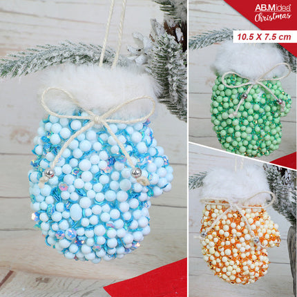 Handschoen Macaron Ornament 10,5×7,5 cm