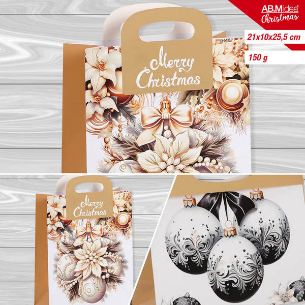 Gouden Geschenktas 21×10×25,5 cm – 150 g