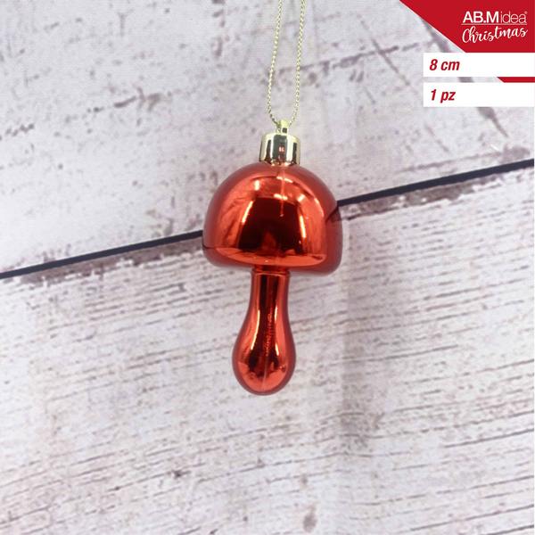 Paddenstoel 8 cm – Rood – 1 stuk